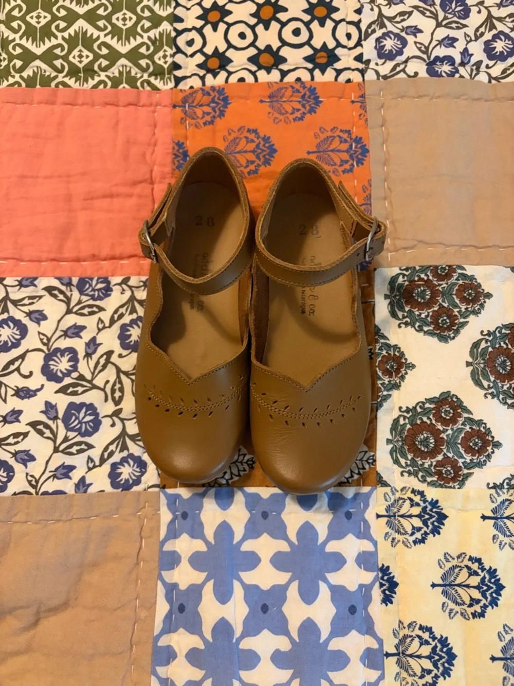 Adelisa & co leather Mary Jane’s size 28 (us 11)